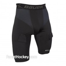 Bauer NG Premium Sr Compression Jock Short w/Cup | Med